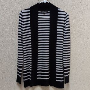 Cyrus Monochrome Striped Cardigan